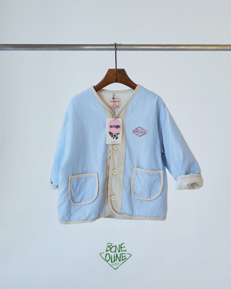 Boneoune - Korean Children Fashion - #designkidswear - Two Tone Jacket - 3