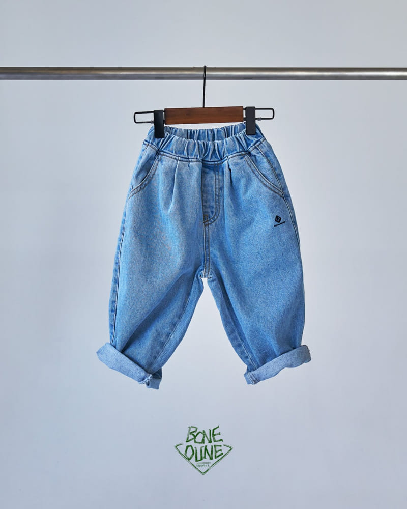 Boneoune - Korean Children Fashion - #designkidswear - Bone Side Jeans - 3