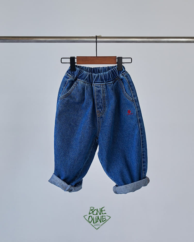 Boneoune - Korean Children Fashion - #designkidswear - Bone Side Jeans - 4