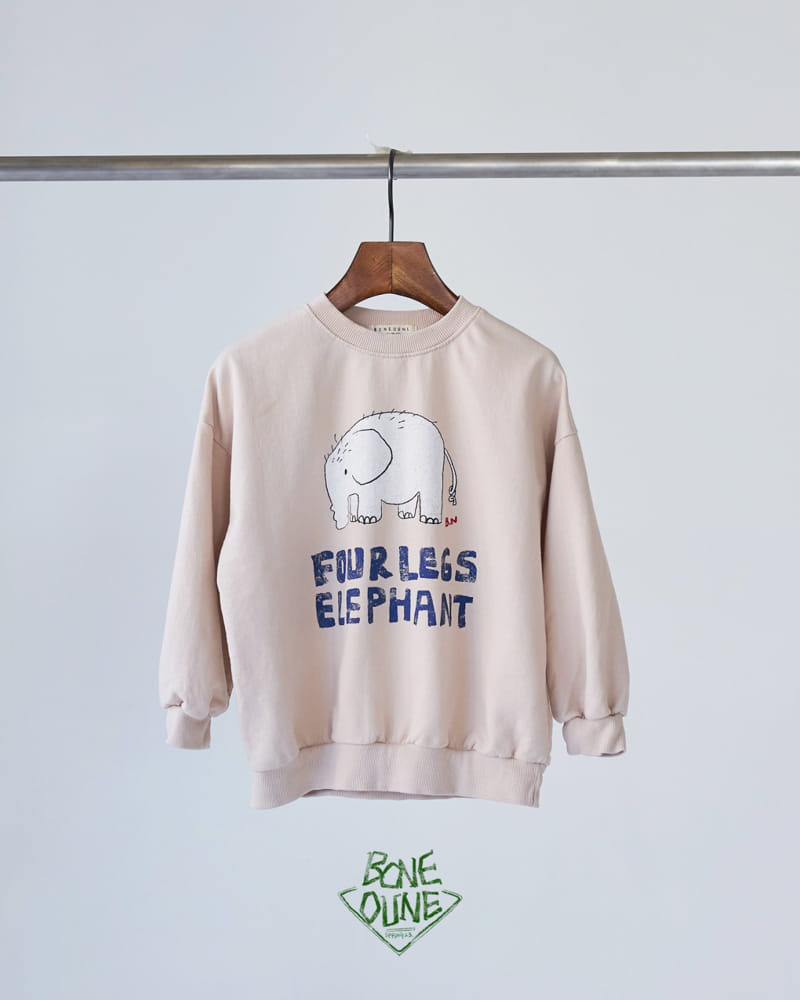 Boneoune - Korean Children Fashion - #toddlerclothing - Elephant Sweatshirt