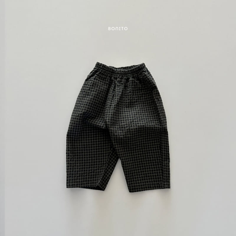 Bonito - Korean Baby Fashion - #babyboutique - Zan Check Pants - 3