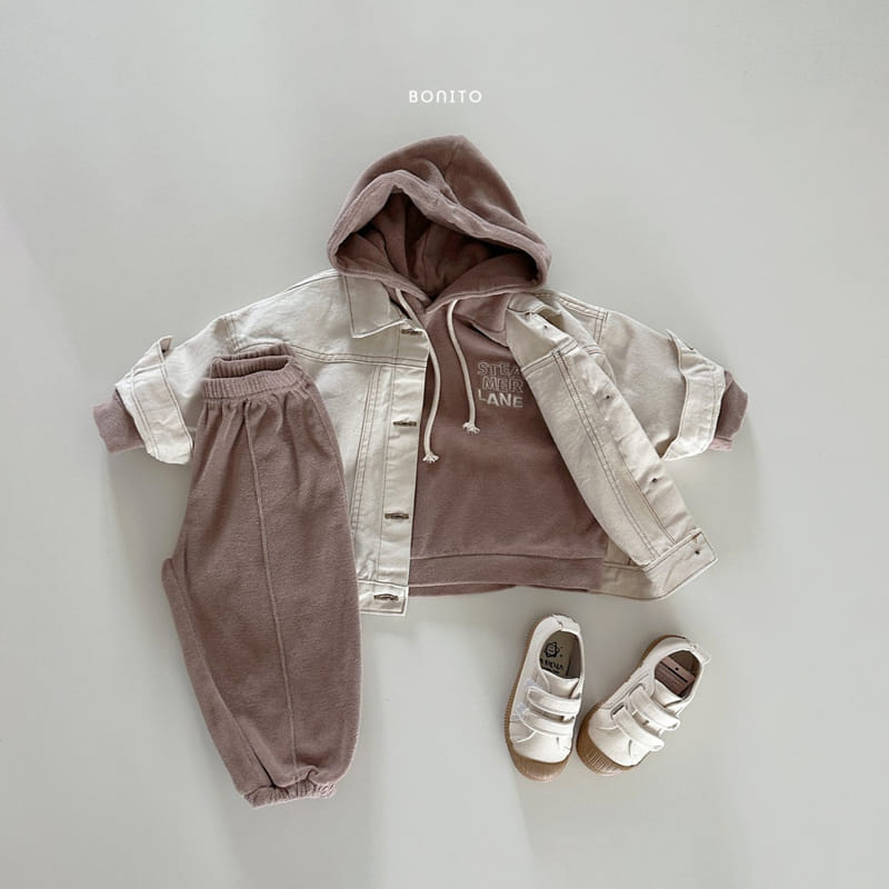Bonito - Korean Baby Fashion - #babyboutique - Steamer Hoody Top Bottom SEt  - 10