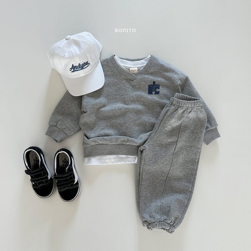 Bonito - Korean Baby Fashion - #babyclothing - Puzzle Sweatshirt - 8