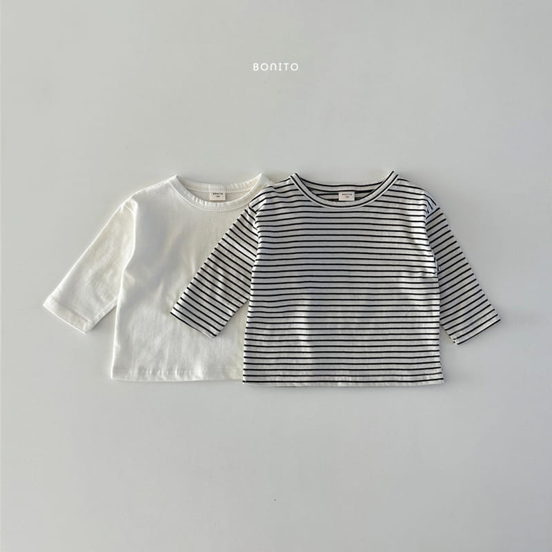 Bonito - Korean Baby Fashion - #babyclothing - 1+1 Base Tee - 2