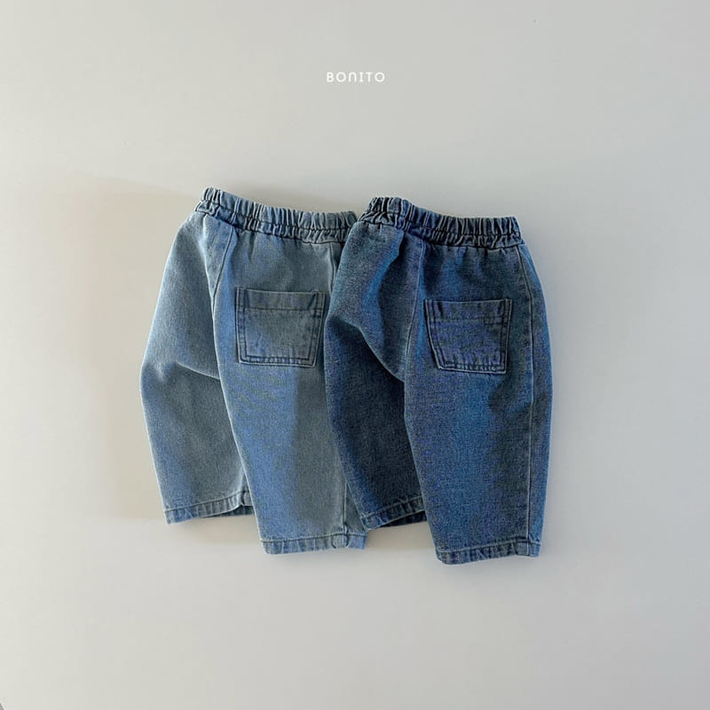 Bonito - Korean Baby Fashion - #babyclothing - Denim Jeans - 2