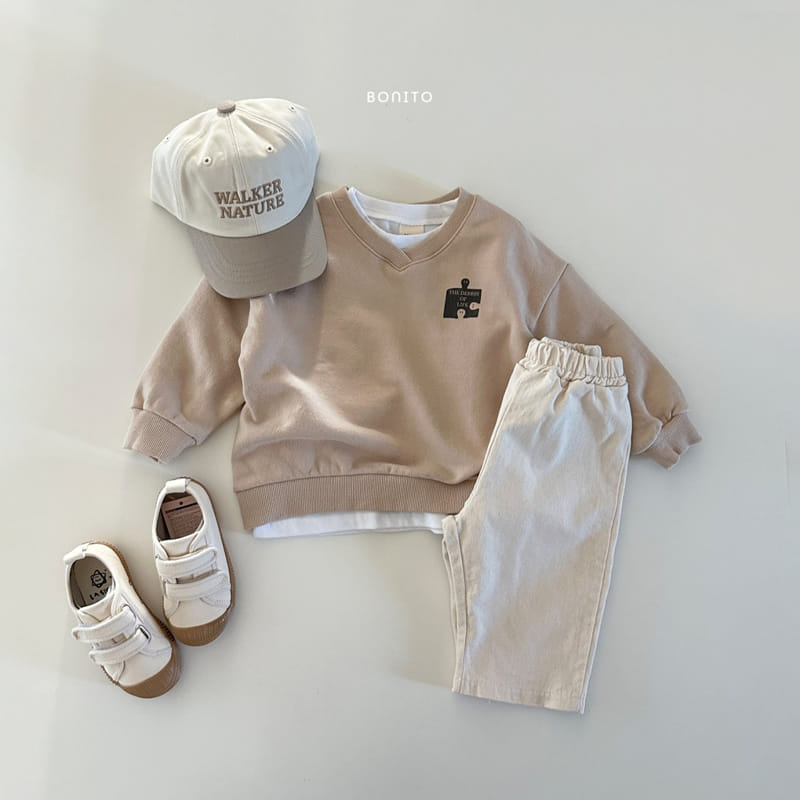 Bonito - Korean Baby Fashion - #babyfever - Puzzle Sweatshirt - 10