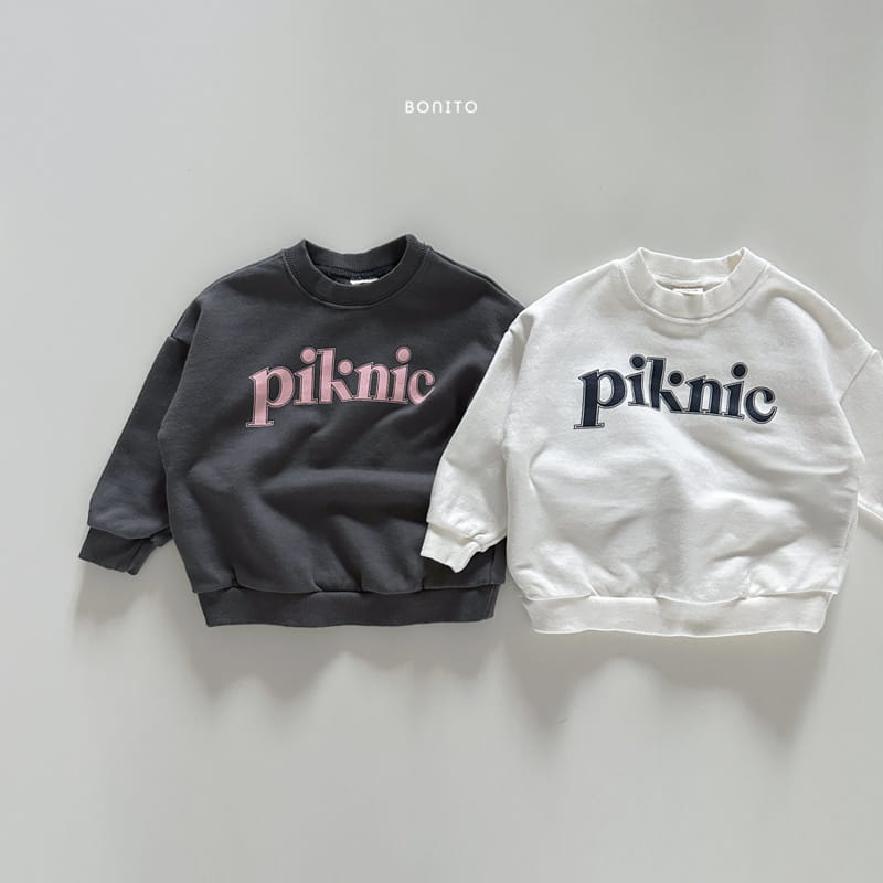 Bonito - Korean Baby Fashion - #babygirlfashion - Picnic Sweatshirt