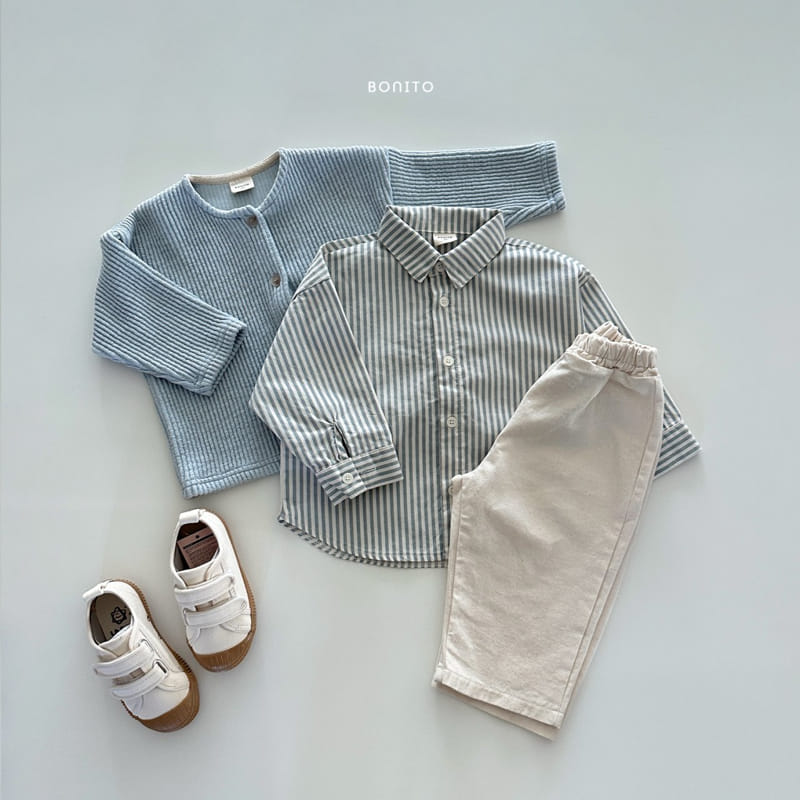 Bonito - Korean Baby Fashion - #babylifestyle - Rib Knit Cardigan - 8