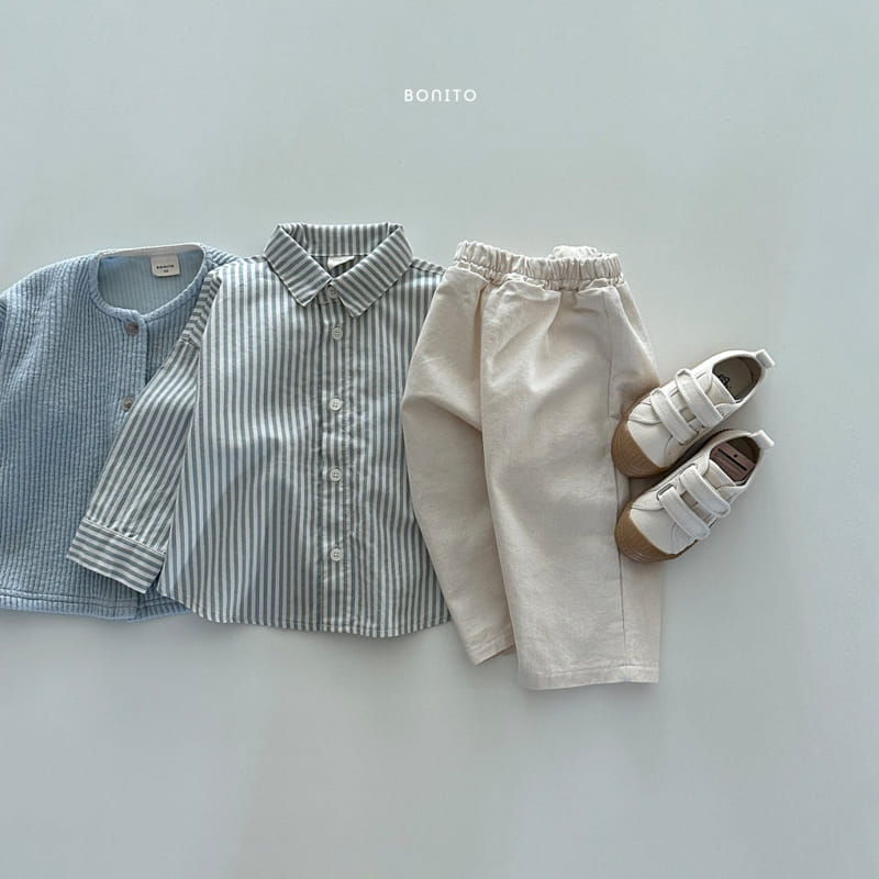 Bonito - Korean Baby Fashion - #babylifestyle - Series Check Shirt - 7