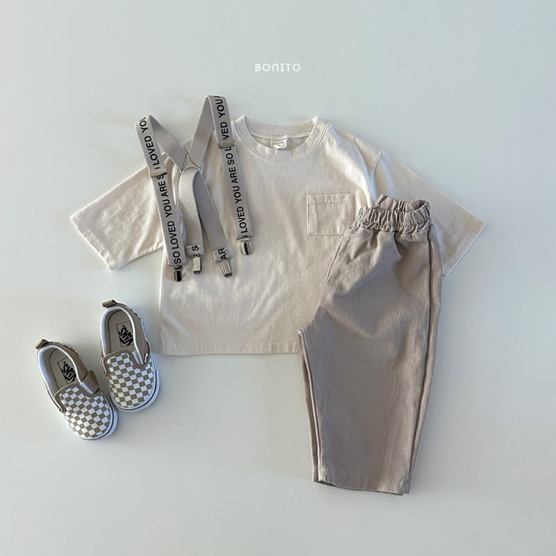 Bonito - Korean Baby Fashion - #babygirlfashion - Loose Pocket Tee - 4