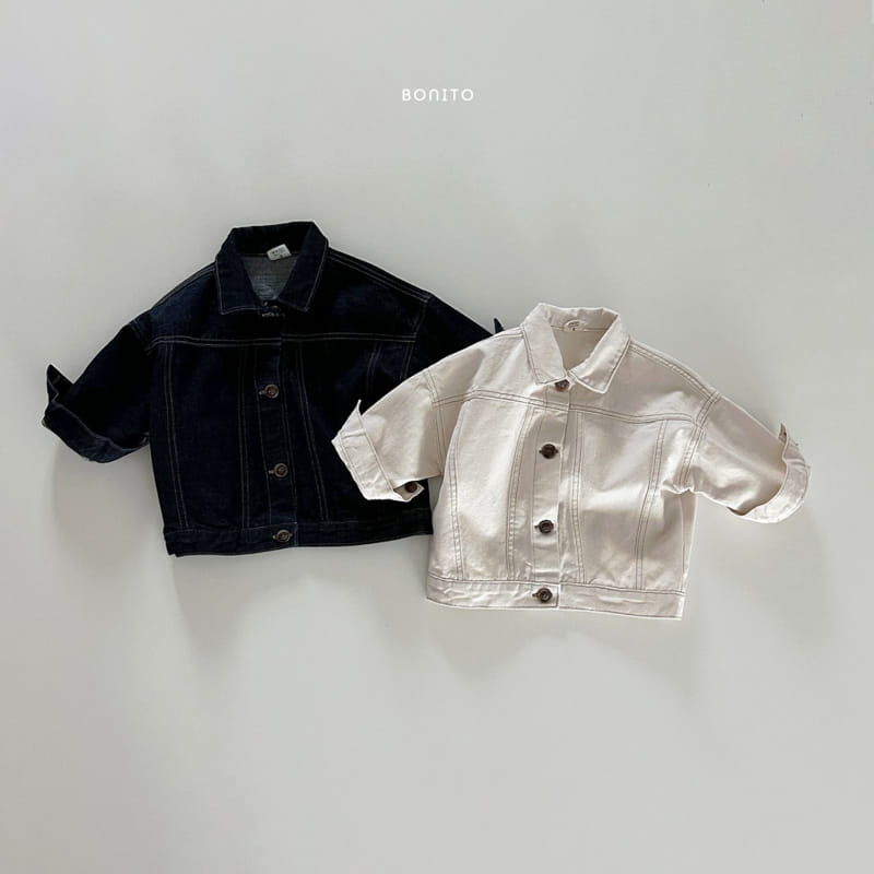 Bonito - Korean Baby Fashion - #babylifestyle - Denim Jacket