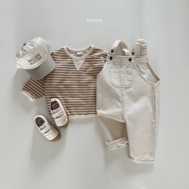 Bonito - Korean Baby Fashion - #babylifestyle - Denim Dungarees - 9