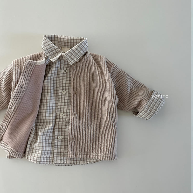 Bonito - Korean Baby Fashion - #babyootd - Series Check Shirt - 9