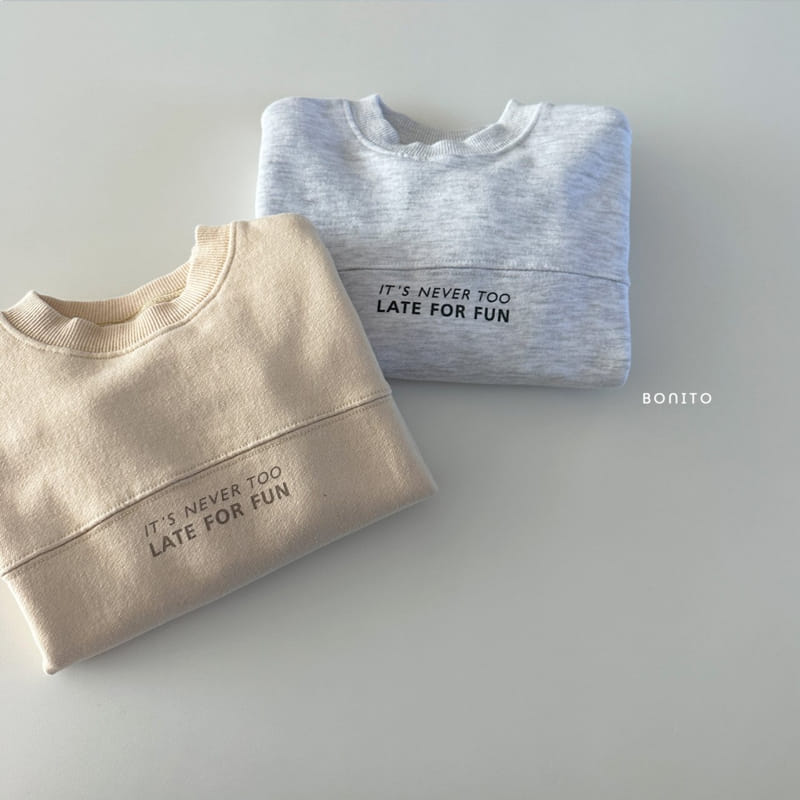 Bonito - Korean Baby Fashion - #babyootd - Its Slit Sweatshirt - 2