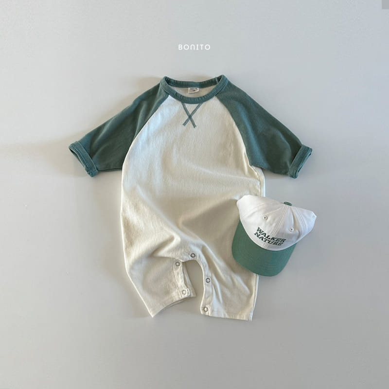 Bonito - Korean Baby Fashion - #babyoutfit - Raglan Guy Bodysuit - 5