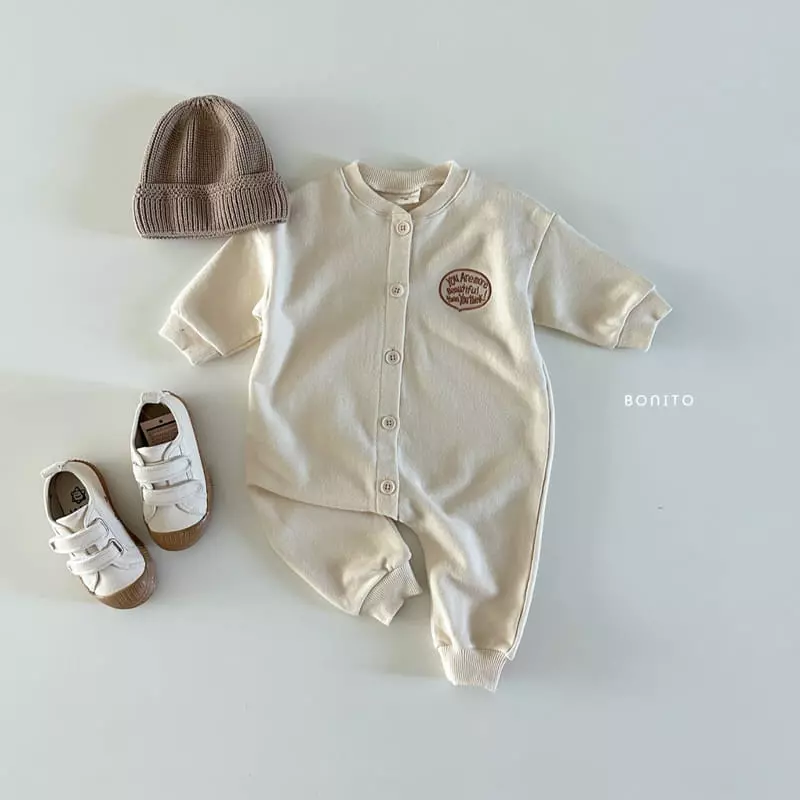 Bonito - Korean Baby Fashion - #babyoutfit - You Are Embrodiery Bodysuit - 2