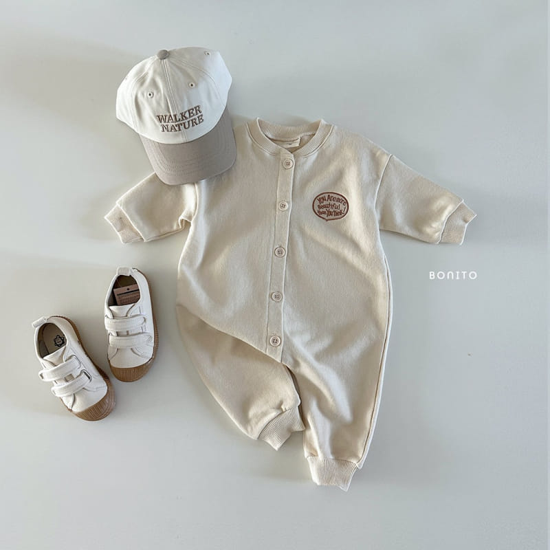 Bonito - Korean Baby Fashion - #babyoutfit - You Are Embrodiery Bodysuit - 3