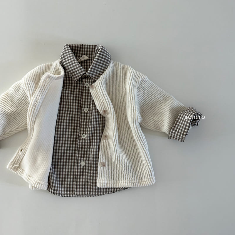 Bonito - Korean Baby Fashion - #babyoutfit - Series Check Shirt - 10
