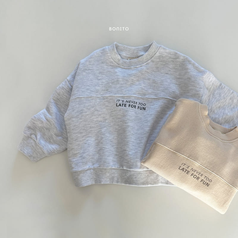 Bonito - Korean Baby Fashion - #babyoutfit - Its Slit Sweatshirt - 3