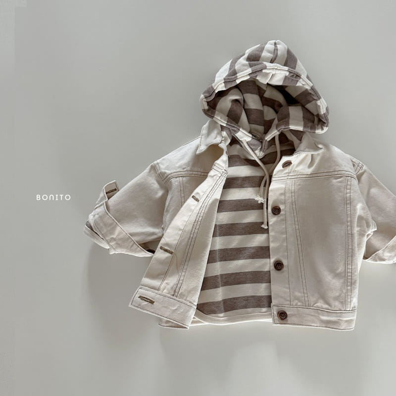 Bonito - Korean Baby Fashion - #babyoutfit - Denim Jacket - 5