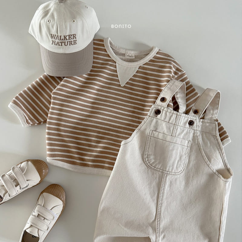 Bonito - Korean Baby Fashion - #babyoutfit - Denim Dungarees - 12