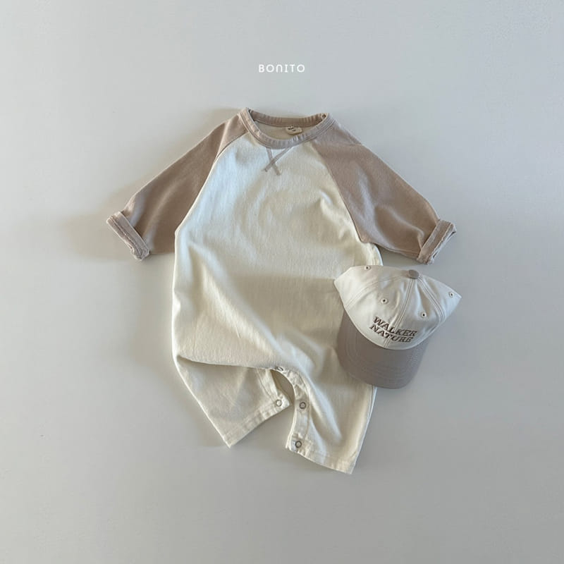 Bonito - Korean Baby Fashion - #babywear - Raglan Guy Bodysuit - 6