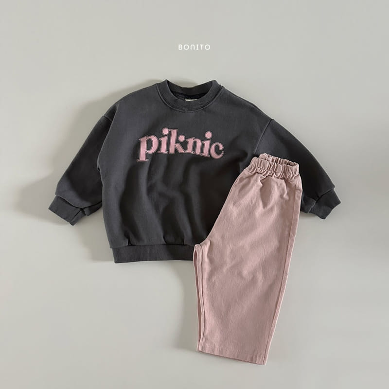Bonito - Korean Baby Fashion - #babywear - Picnic Sweatshirt - 7