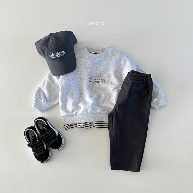 Bonito - Korean Baby Fashion - #babywear - Its Slit Sweatshirt - 5