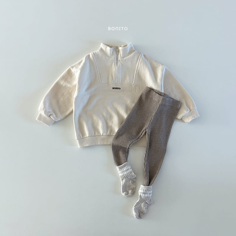 Bonito - Korean Baby Fashion - #onlinebabyboutique - Bonny Half Zip-up - 7