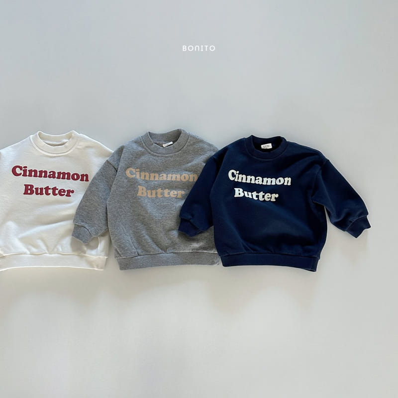 Bonito - Korean Baby Fashion - #onlinebabyshop - Cinamon Sweatshirt - 3