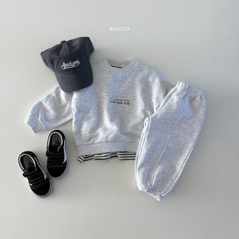 Bonito - Korean Baby Fashion - #onlinebabyshop - Its Slit Sweatshirt - 7