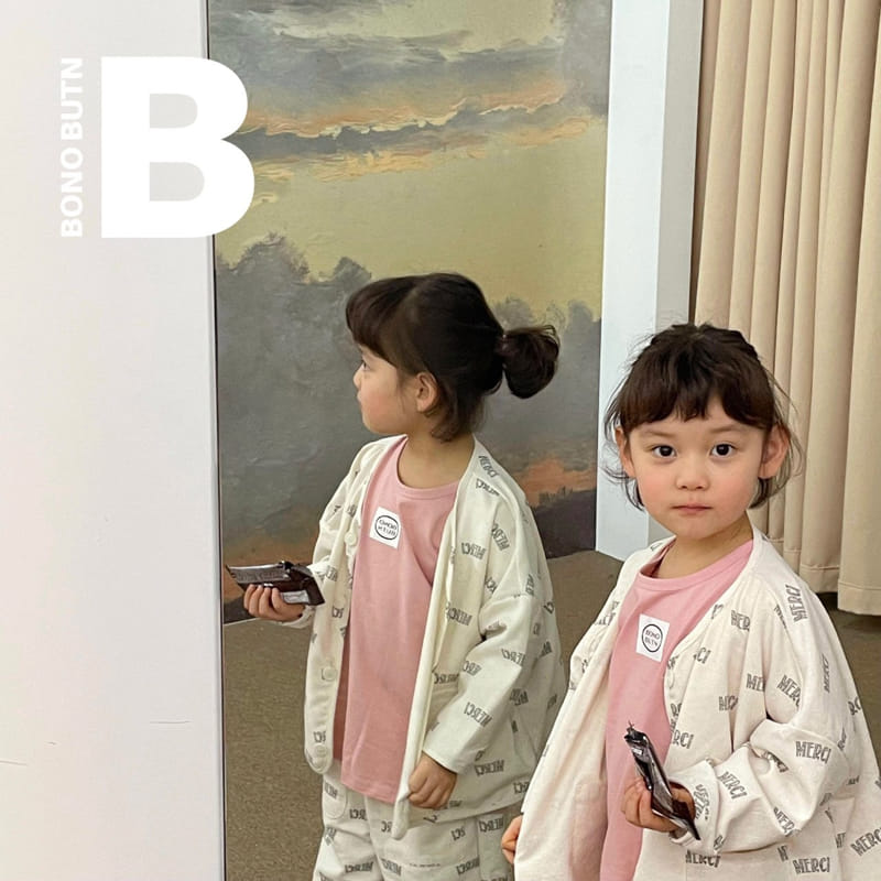 Bonobutton - Korean Children Fashion - #Kfashion4kids - Melon Bread Tee