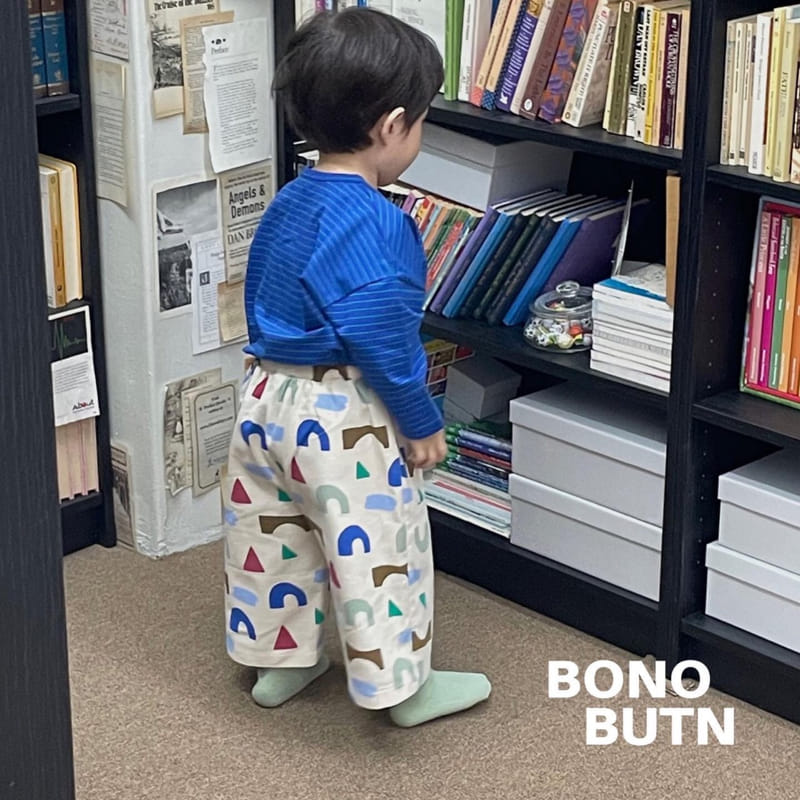 Bonobutton - Korean Children Fashion - #kidzfashiontrend - Dalre Stripes Tee - 7
