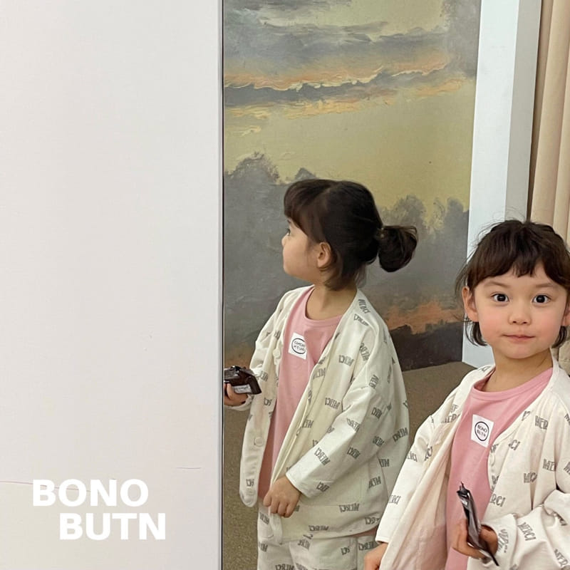 Bonobutton - Korean Children Fashion - #littlefashionista - Melon Bread Tee - 2