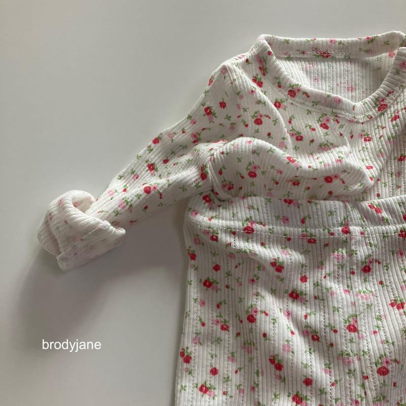 Brody Jane - Korean Baby Fashion - #babyboutiqueclothing - Little Flower Eyelet Top Bottom Set - 5