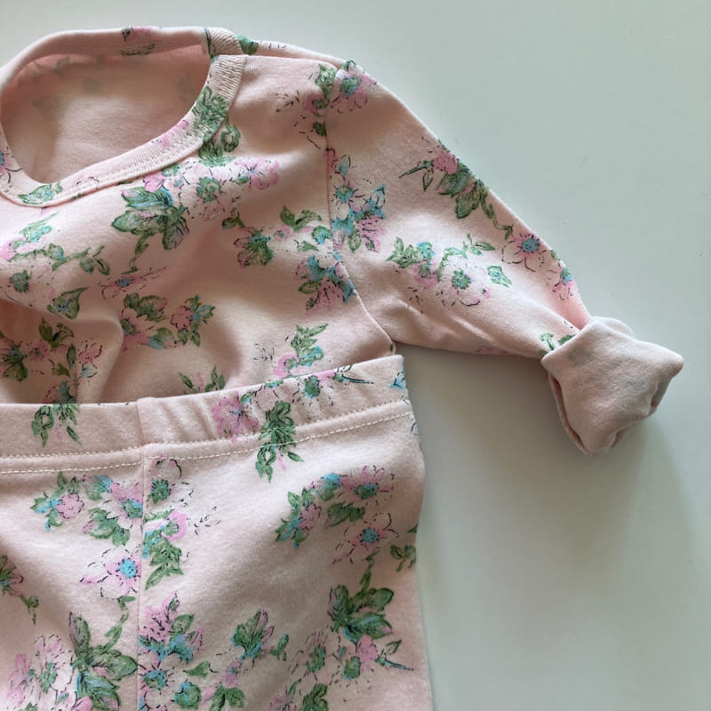 Brody Jane - Korean Baby Fashion - #babyclothing - Flower Garden Top Bottom Set - 4