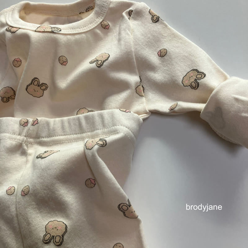 Brody Jane - Korean Baby Fashion - #babyfashion - Cookie Rabbit Top Bottom sEt - 4