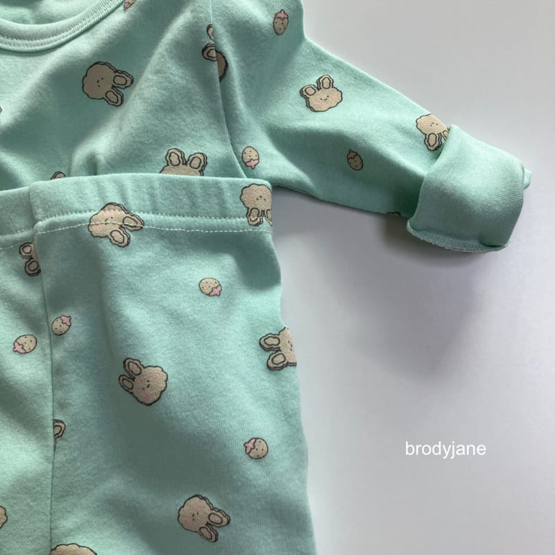 Brody Jane - Korean Baby Fashion - #babygirlfashion - Cookie Rabbit Top Bottom sEt - 5