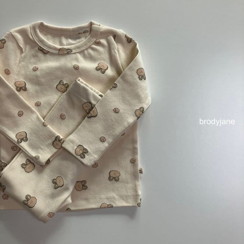 Brody Jane - Korean Baby Fashion - #babyoninstagram - Cookie Rabbit Top Bottom sEt - 7
