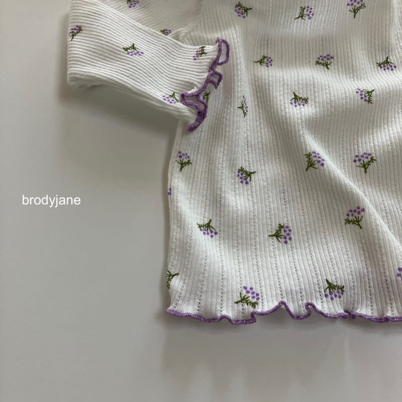 Brody Jane - Korean Baby Fashion - #babywear - Berry Frill Top Bottom Set - 4