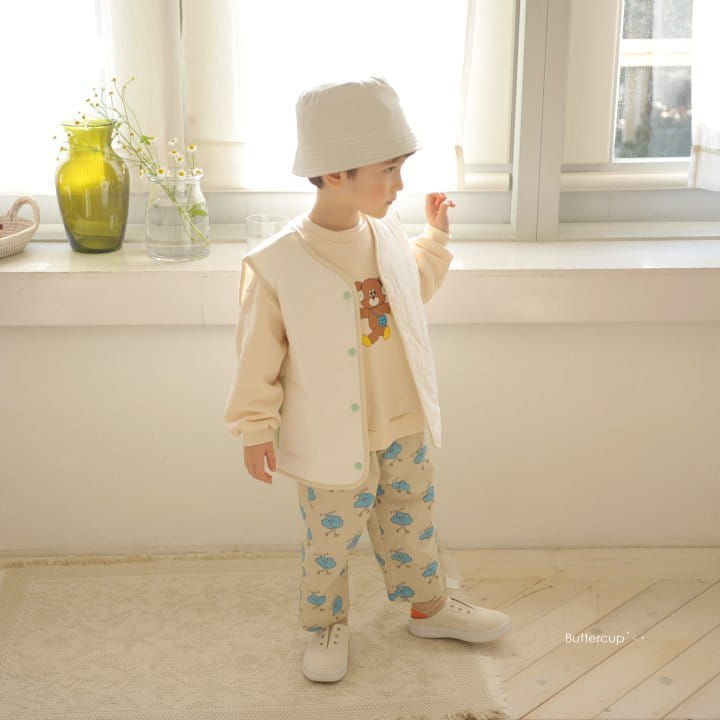 Buttercup - Korean Children Fashion - #Kfashion4kids - Picnic Bear Vest - 8