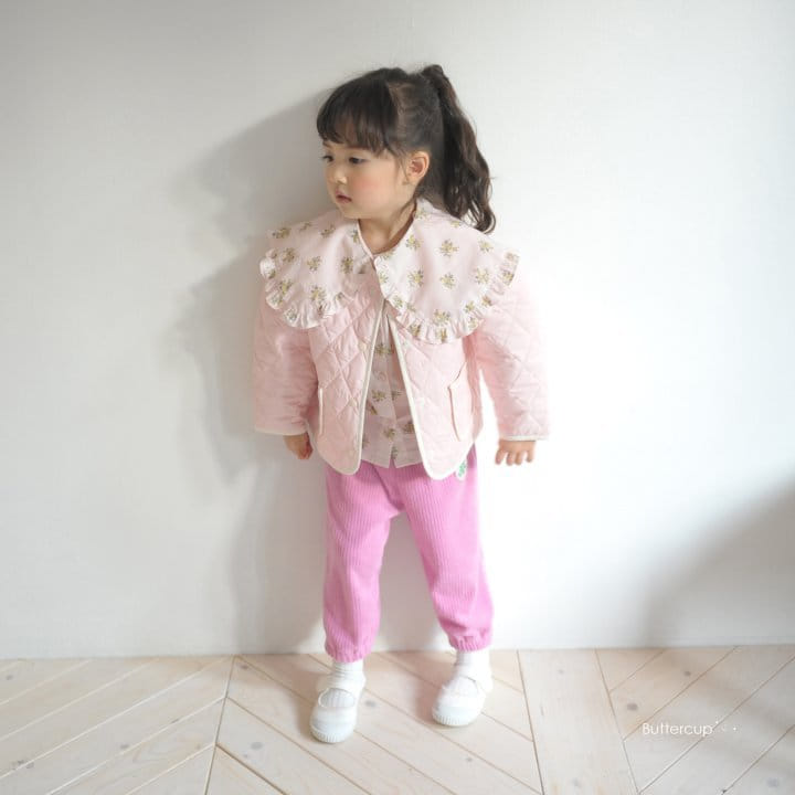 Buttercup - Korean Children Fashion - #Kfashion4kids - Big Collar Blouse - 2