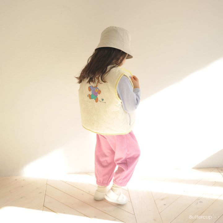 Buttercup - Korean Children Fashion - #discoveringself - Picnic Bear Vest - 3