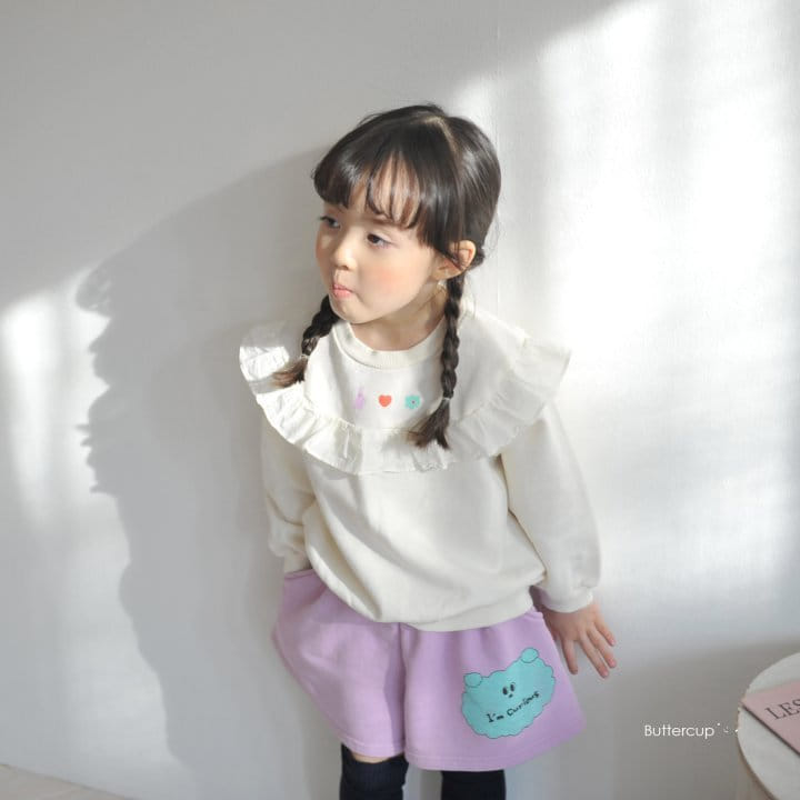 Buttercup - Korean Children Fashion - #discoveringself - Round Frill Sweatshirt