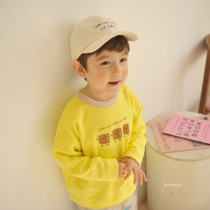 Buttercup - Korean Children Fashion - #kidsshorts - Cookies Sweatshirt