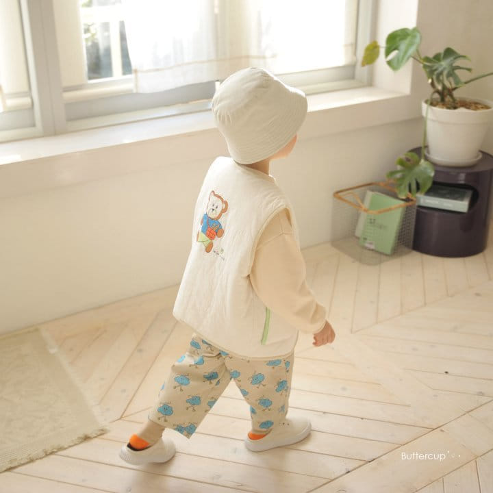 Buttercup - Korean Children Fashion - #littlefashionista - Picnic Bear Vest - 9