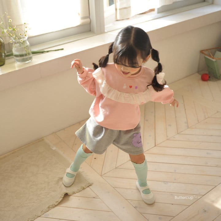 Buttercup - Korean Children Fashion - #todddlerfashion - Round Frill Sweatshirt - 11