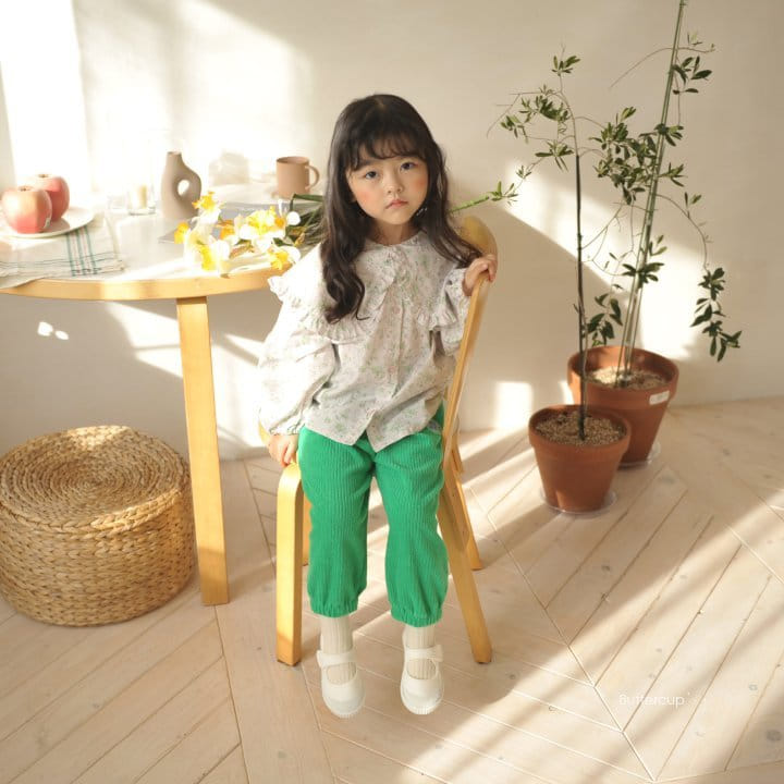 Buttercup - Korean Children Fashion - #toddlerclothing - Big Collar Blouse - 8