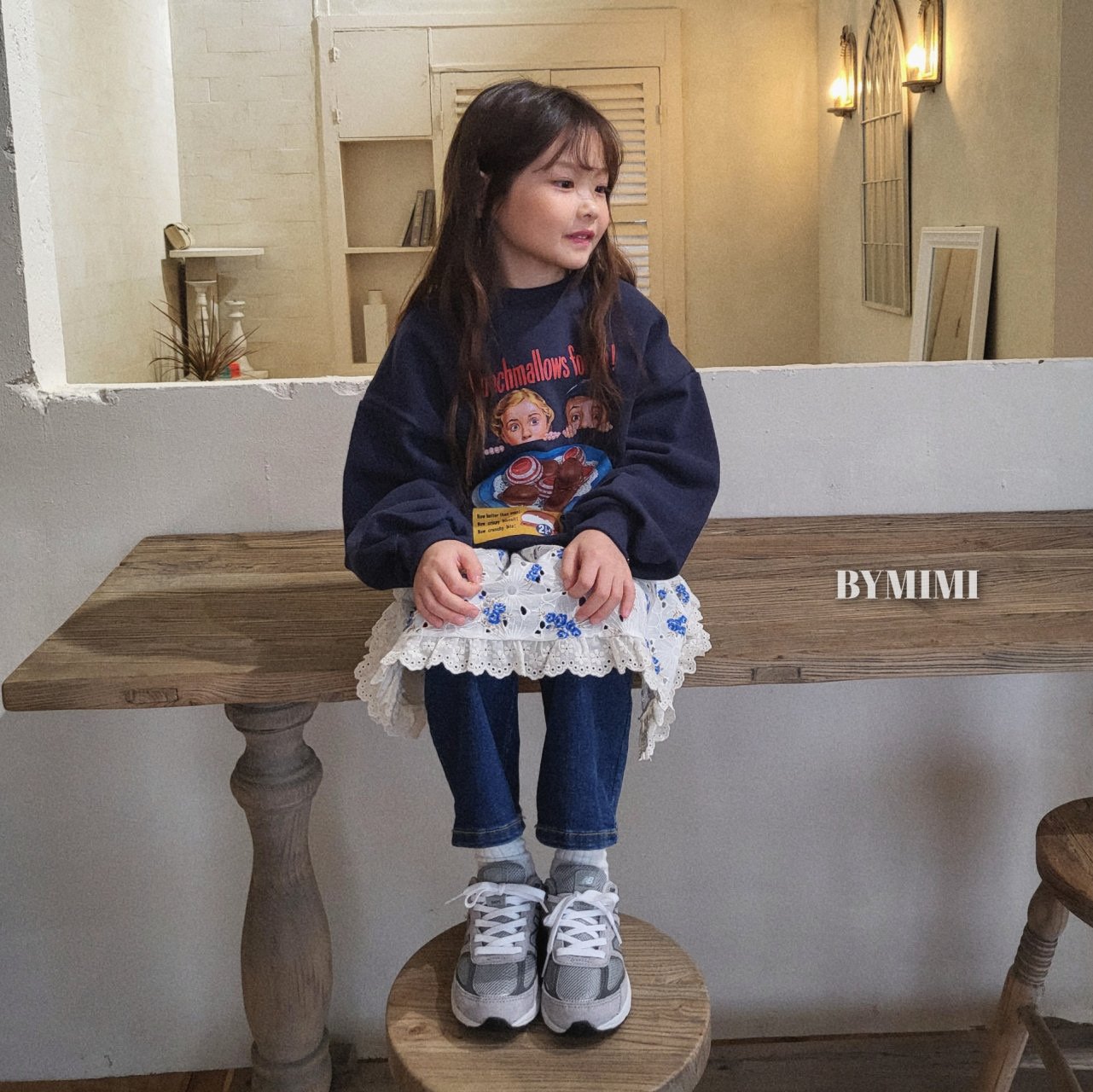 Bymimi - Korean Children Fashion - #Kfashion4kids - Bobo Denim Jeans - 8
