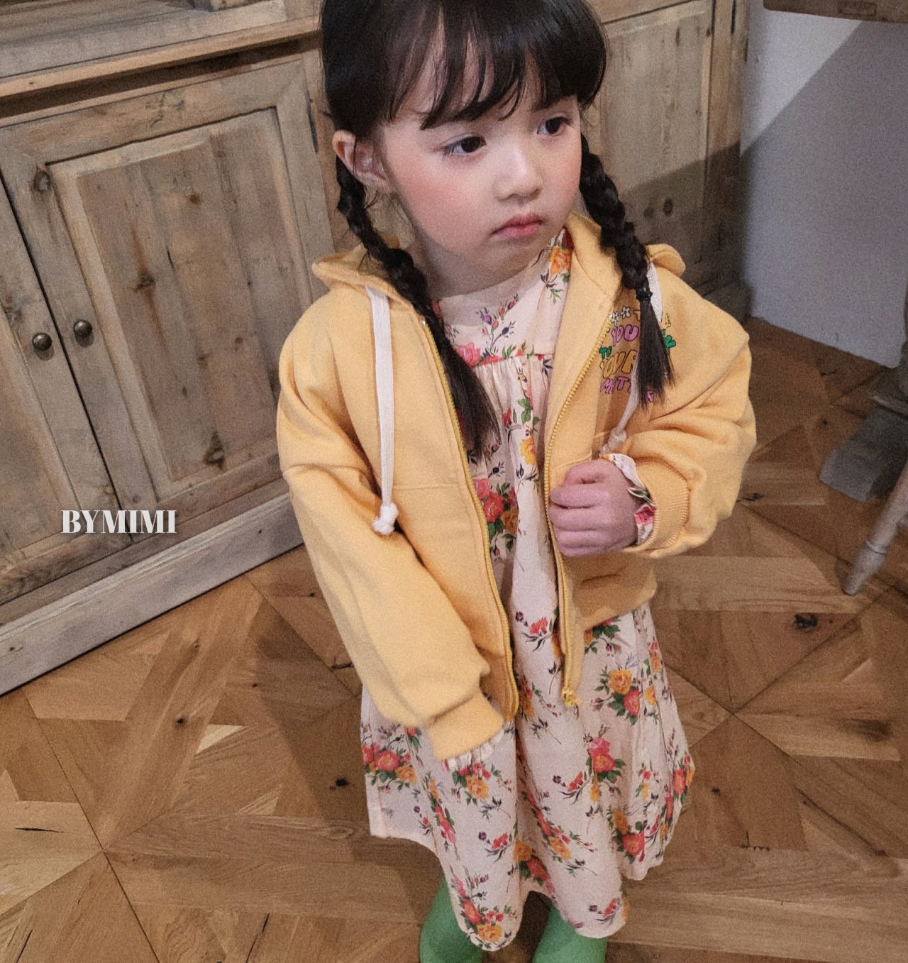 Bymimi - Korean Children Fashion - #childofig - Mini Hoody Zip-up - 9